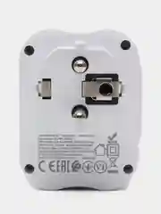 Белый сетевой фильтр Hoco NS3, 1 розетка, выходы 2xUSB, QC3.0, 18W, Type-C, PD20W