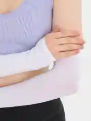 Белый велосипедные нарукавники