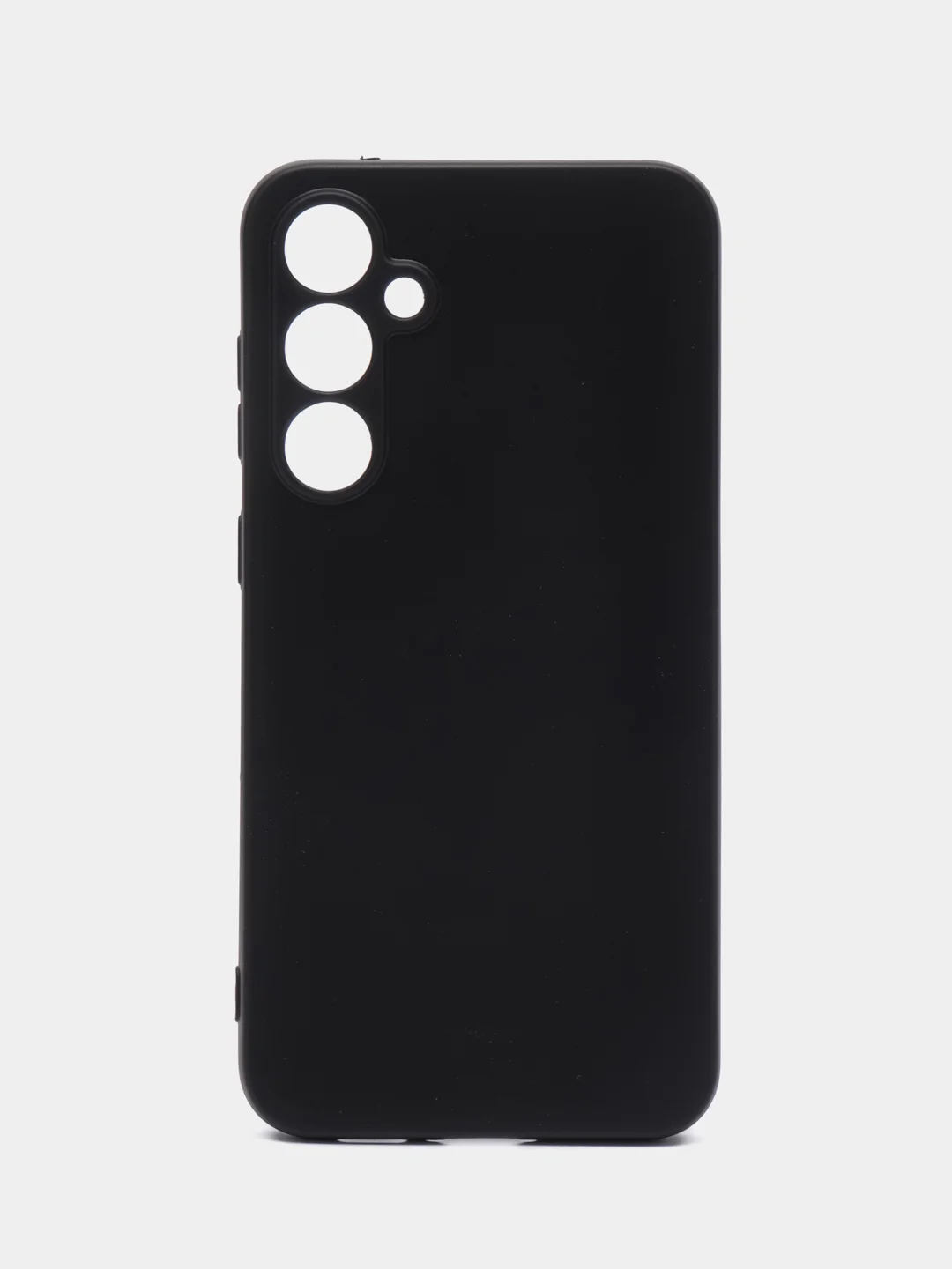 Черный чехол для Samsung Galaxy S23 FE(Самсунг Галакси С23 ФЕ), черный, силиконовый