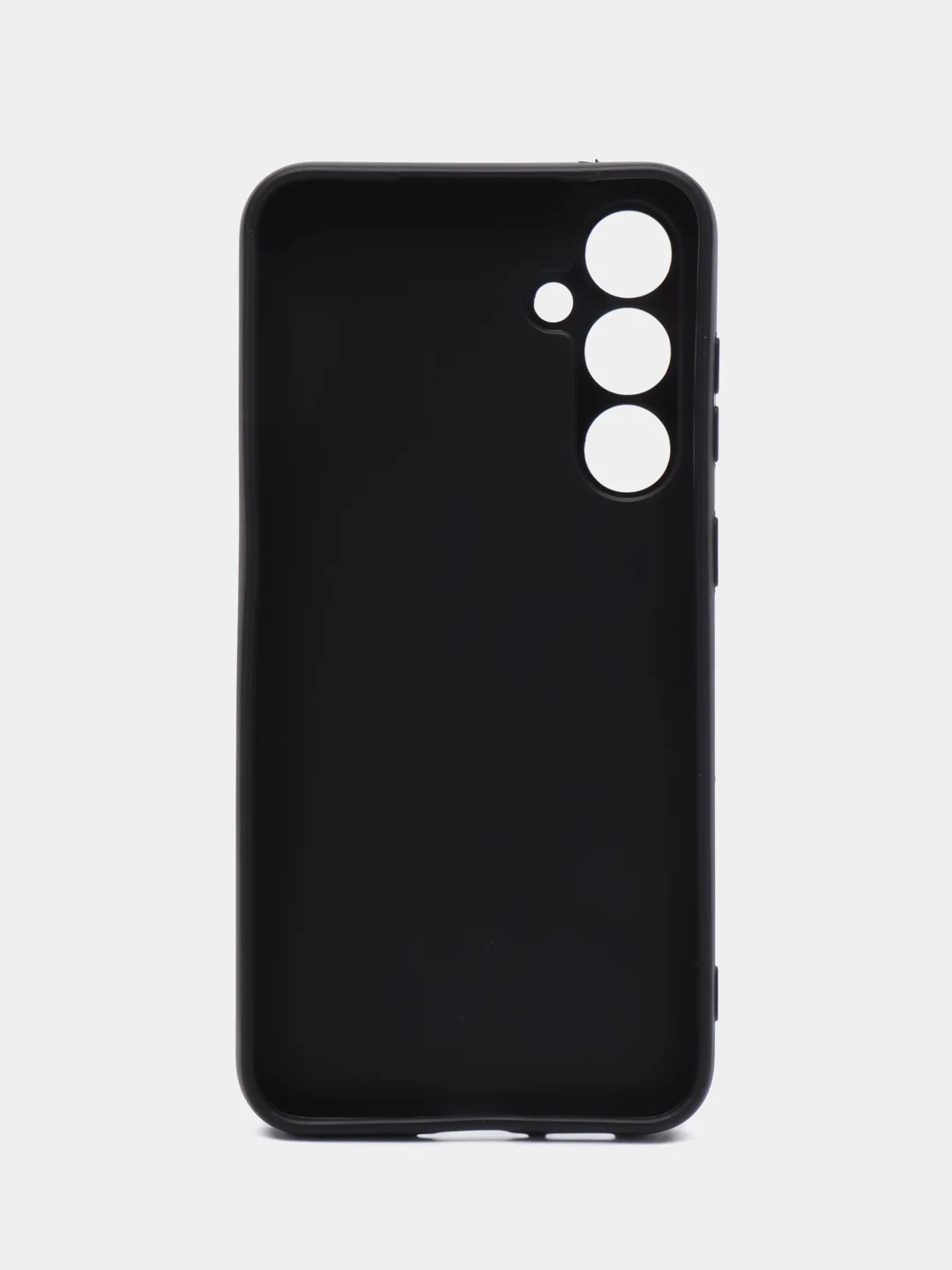 Угольный чехол для Samsung Galaxy S23 FE(Самсунг Галакси С23 ФЕ), черный, силиконовый