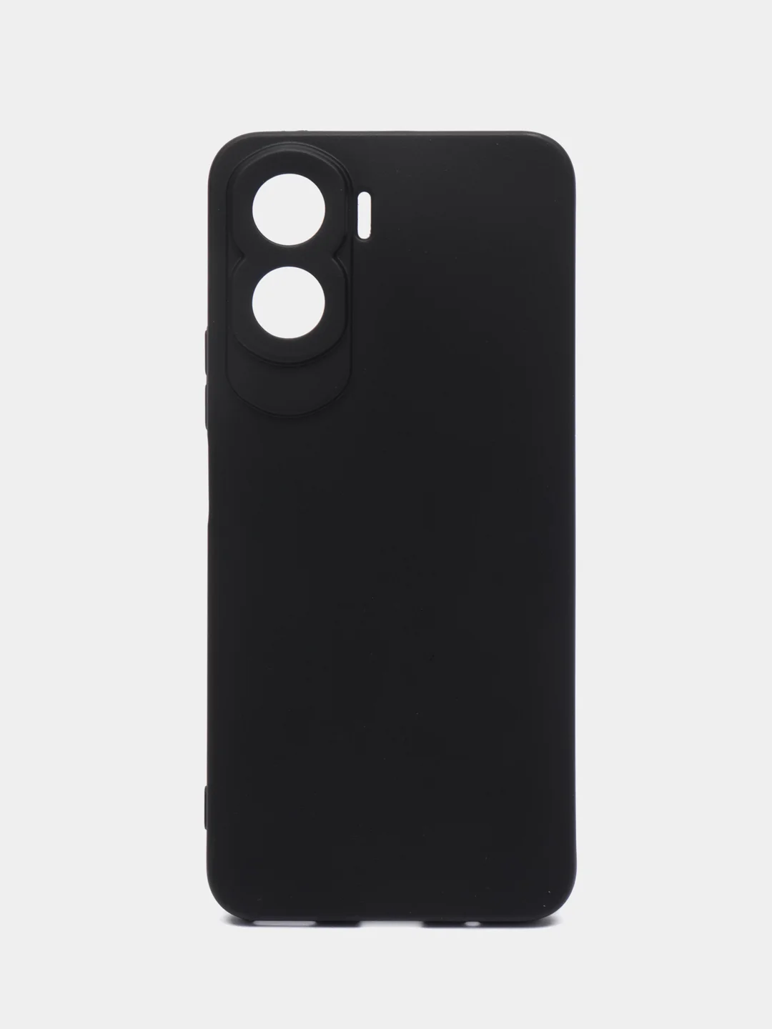 Черный чехол Honor 90 Lite (Хонор 90 Лайт), черный, силиконовый