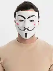 Белый маска Гая Фокса "Анонимус"