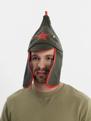 Шапка для бани "Буденовка Красной Армии"