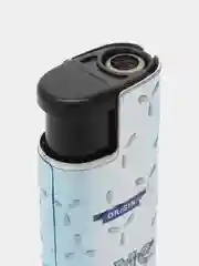 Разноцветный зажигалка металлическая, газовая, автоген, заправляемая
