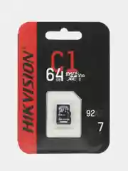 Карта памяти Hikvision C1 microSD 16/32/64/128GB Class10 V10 micro SD микросд флеш карта