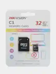 Карта памяти Hikvision C1 microSD 16/32/64/128GB+SD Class10 V10 micro SD флеш карта