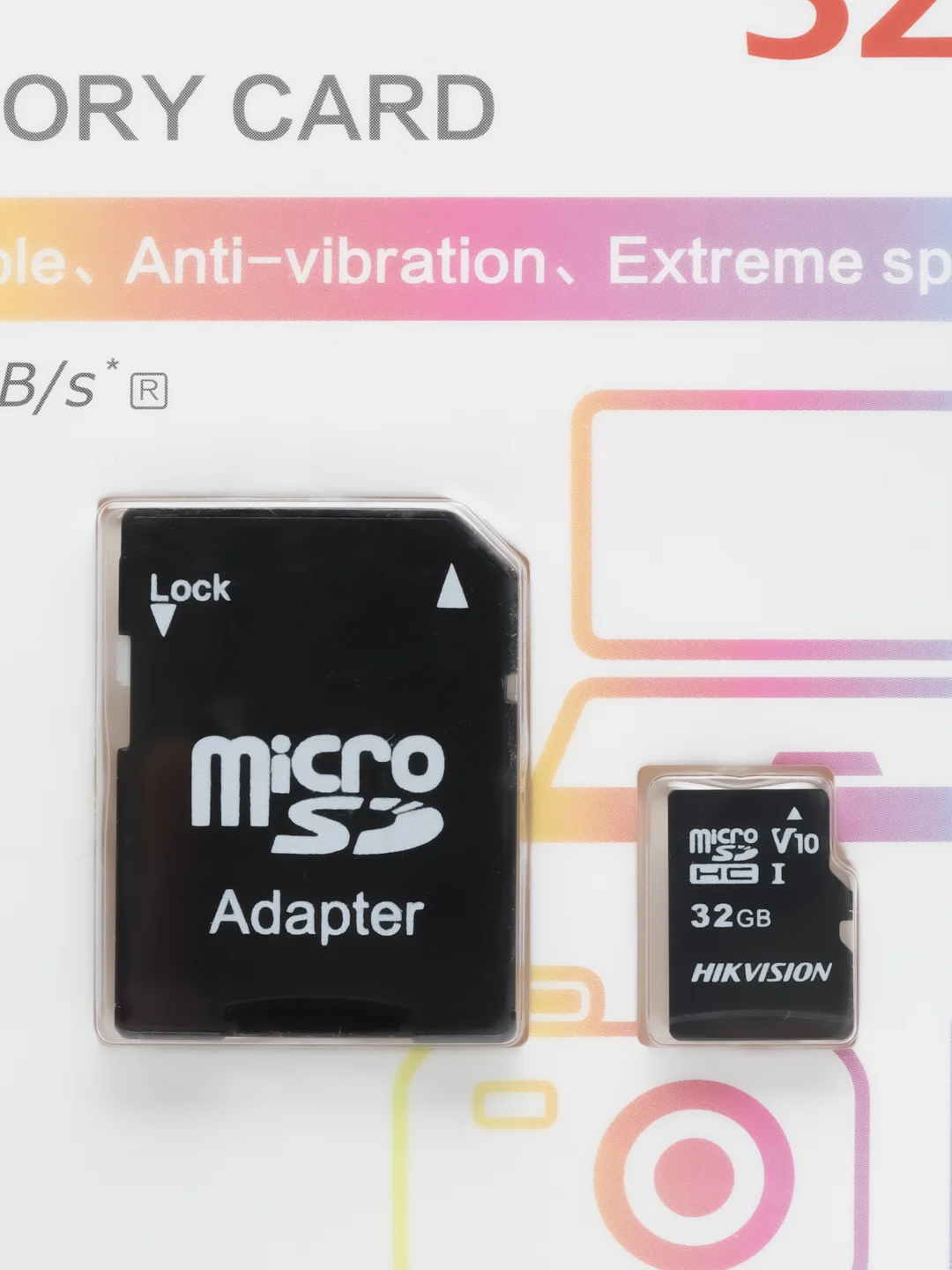 Карта памяти Hikvision C1 microSD 16/32/64/128GB+SD Class10 V10 micro SD флеш карта