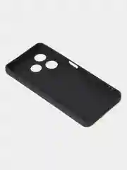 Черный чехол для Tecno Spark GO 2024 /Tecno Pop 8 цветной матовый с дополнительной защитой камеры