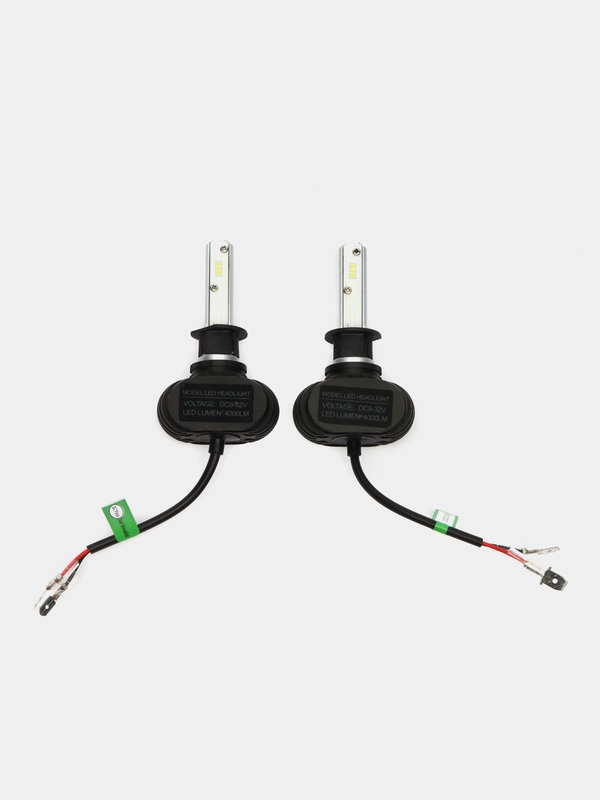 Лампы светодиодные LED S1, H1, Н3, H4, H7, H8, Н11, HB3, HB4, H27, без вентилятора