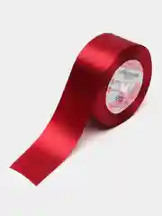 Вишнёвый лента атласная широкая, 40 мм