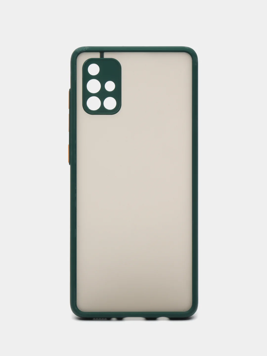 Морской чехол Samsung Galaxy A71 (Самсунг Галакси А71), пластиковый, матовый, с цветными кнопками