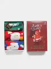 Красный новогодний набор носков, женские, новогодние, в подарочной коробке, разные виды
