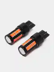 Красный лампа ДХО габариты T20 W21W 12V 2190 2192 Vesta(Веста)/Гранта/Калина 2 ЛОГАН 2 САНДЕРО 2