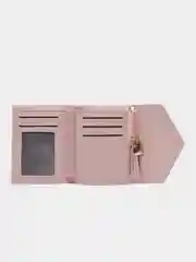 Сиреневый женский базовый мини-кошелек, 6 цветов, 11 х 9 см