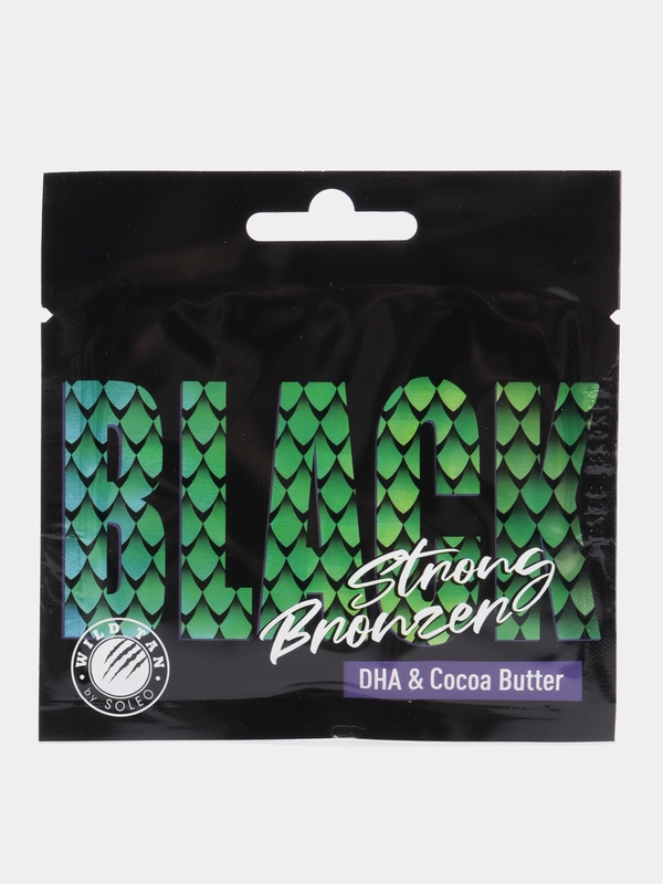 Крем для загара в солярии Black Strong Bronzer, 3 штуки