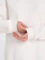 Белый худи, свитшот "Счастье", утепленный, оверсайз, на флисе