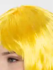 Желтый парик Карэ