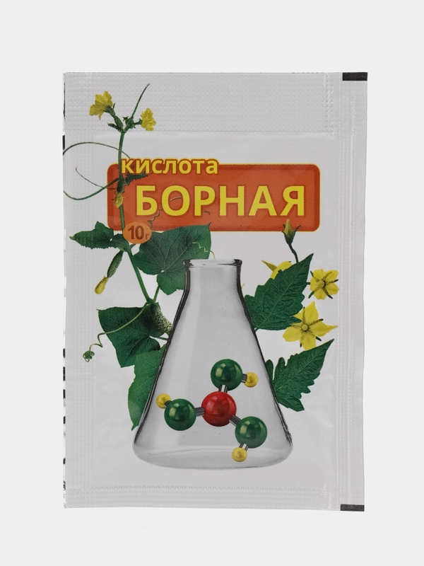 Борная кислота, порошок, 10 г