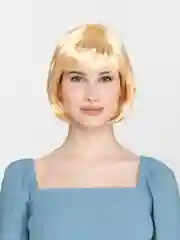 Бежевый парик Карэ