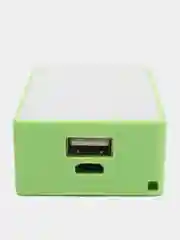 Зеленый зарядное устройство для аккумуляторов 18650 Power Bank