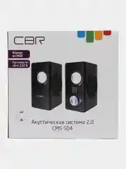 Черный колонки компьютерные CBR CMS 504
