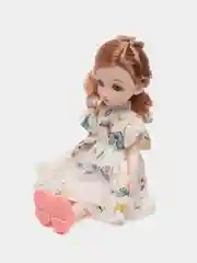 Белый кукла детская 28 см куколка говорящая звуком развивающая игрушка подарок для детей девочек