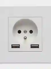 Настенная розетка, с USB разъемами