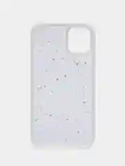 Белый блестящий чехол для iPhone 7/8, XR, 11, 12
