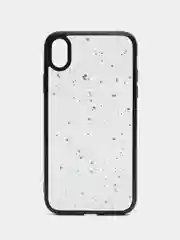 Черный блестящий чехол для iPhone 7/8, XR, 11, 12