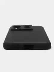Черный чехол для Xiaomi Poco X6 (Сяоми Поко Икс 6 / Х6), прозрачный
