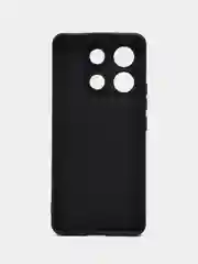 Черный чехол для Xiaomi Poco X6 (Сяоми Поко Икс 6 / Х6), прозрачный