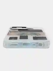 Зеленый накладка для Realme C35 Casetiffy, рисунок с переливом