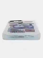 Фиолетовый накладка для Realme C35 Casetiffy, рисунок с переливом