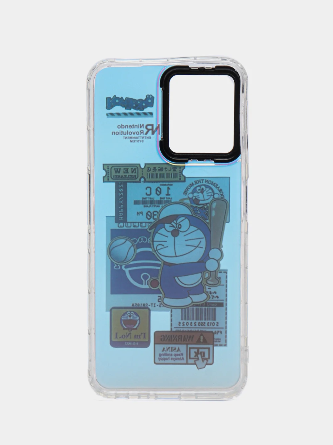 Фиолетовый накладка для Realme C35 Casetiffy, рисунок с переливом