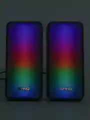 Черный колонки компьютерные блютуз Oklick OK-350 2.0, Bluetooth, 8 Вт