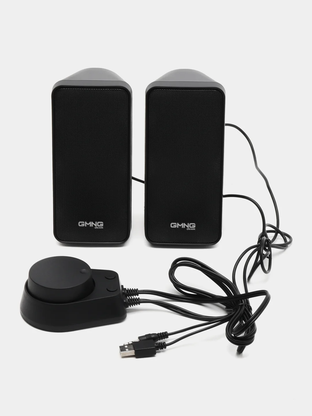 Черный колонки компьютерные блютуз Oklick OK-350 2.0, Bluetooth, 8 Вт