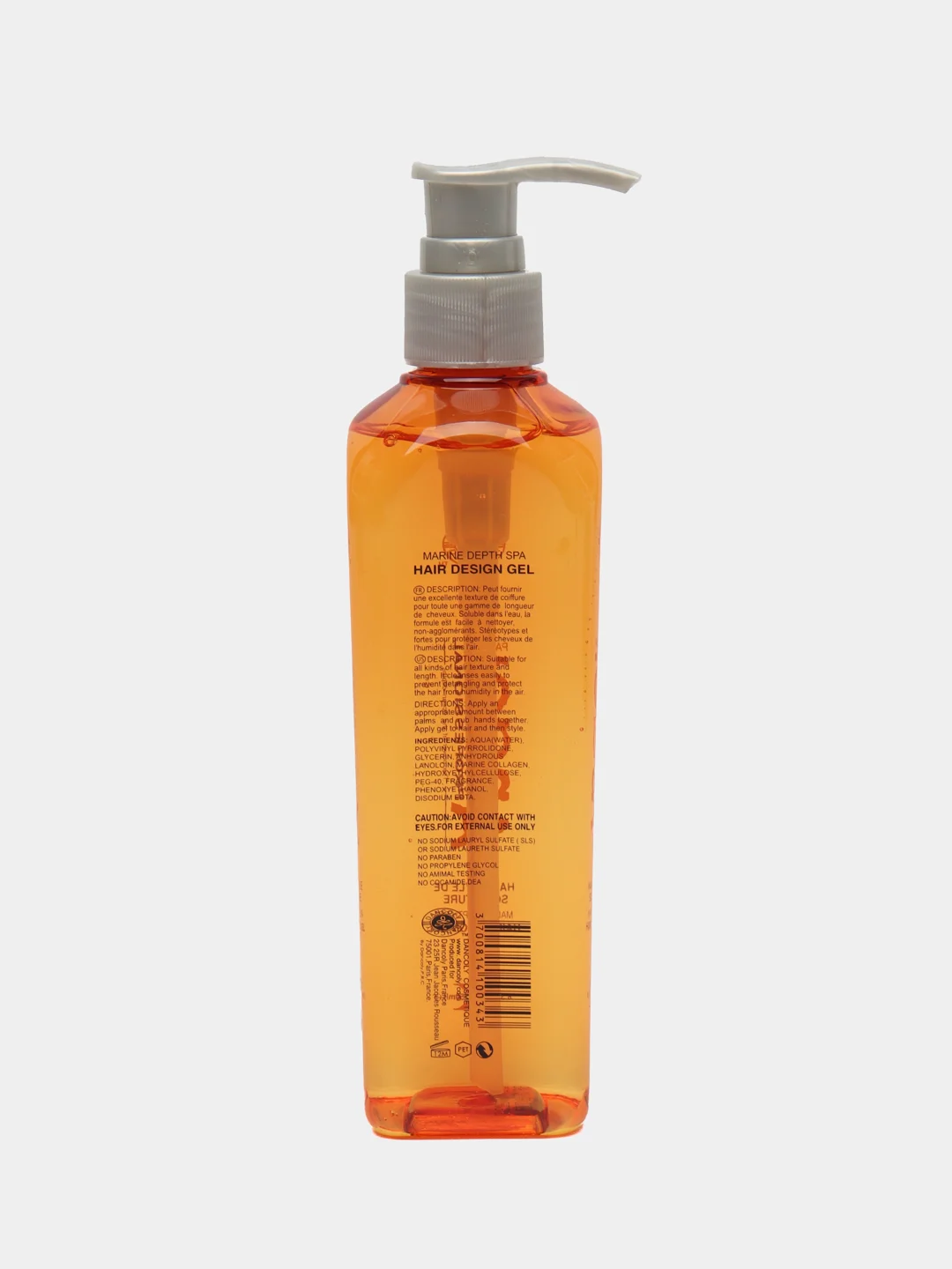 Angel Professional, гель для дизайна волос с глубоководными экстрактами, 250 мл