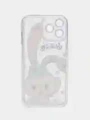 Сиреневый чехол для iPhone 11, 12, 13, 14, 15, Pro, Max, чехол на айфон силиконовый с принтом