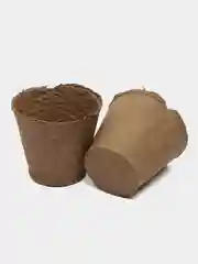 Торфяной горшок, 11 х 10 см, 500 мл, 10 штук, 20 штук