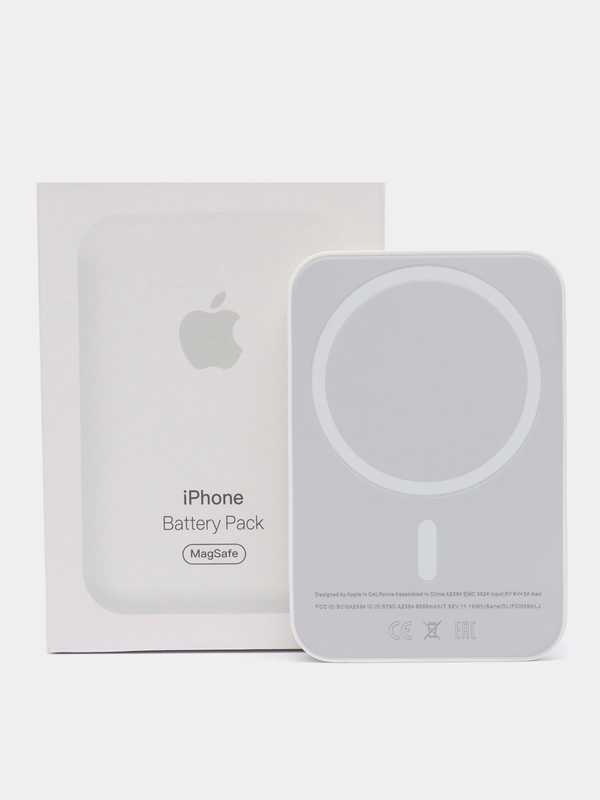 Внешний аккумулятор Power Bank MagSafe, с беспроводной зарядкой