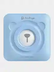 Голубой портативный термопринтер PeriPage A6, Bluetooth