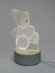 Белый светильник-ночник 3D LED, USB, 14 видов