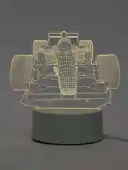 Лавандовый светильник 3D, светодиодный ночник, LED