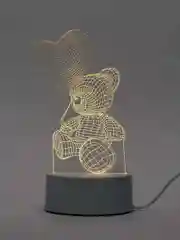 Бирюзовый светильник 3D, светодиодный ночник, LED