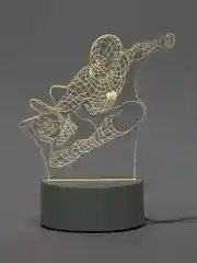 Оранжевый светильник 3D, светодиодный ночник, LED