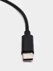 Белый кабель-переходник AUX Type-C 3,5мм, jack, 1 м