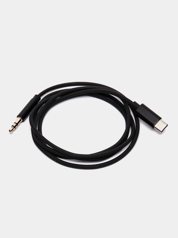 Кабель-переходник AUX Type-C 3,5мм, jack, 1 м