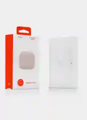 Розовый ультратонкий силиконовый чехол uBear Touch case для AirPods 3