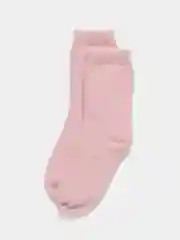 Розовый носки женские зимние, из шерсти норки