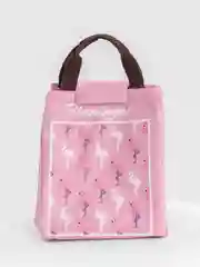 Розовый сумка для обеда